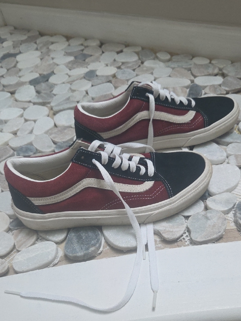 Vans  red white and blue
